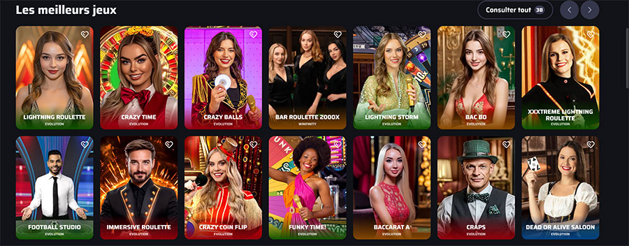 BDM Casino live casino