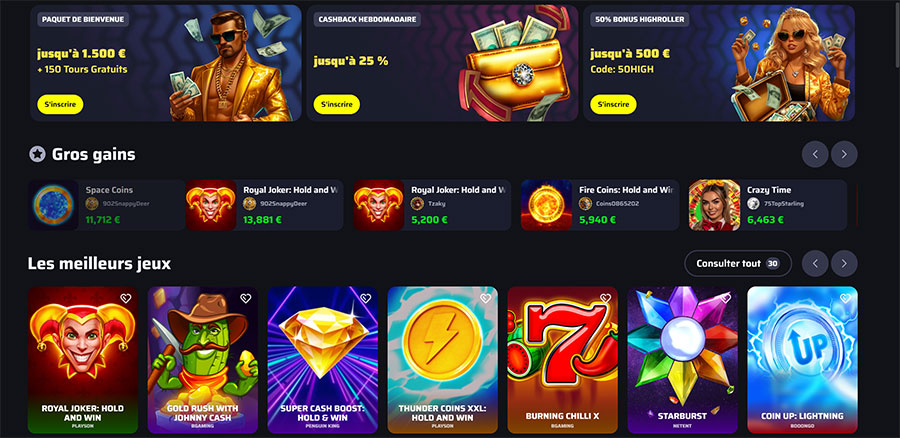 BDM Casino machines a sous